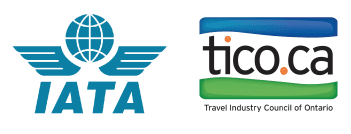 IATA & TICO Logo Accurate Travels & Travels